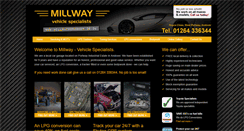 Desktop Screenshot of millwayworkshop.co.uk